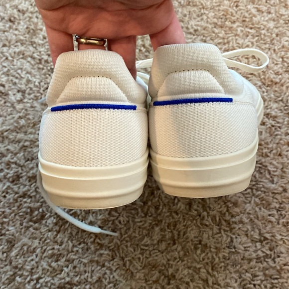 Rothy's RS02 Sneaker Bone Cream Size 9.5 Women's EUC - Picture 3 of 9